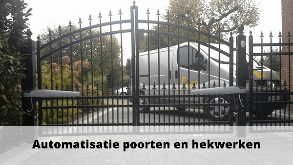 Bestaande poorten en hekwerken automatiseren in Limburg, Antwerpen en Brabant